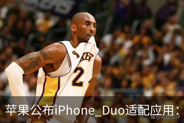 苹果公布iPhone Duo适配应用：爱奇艺、WPS、淘宝等在列